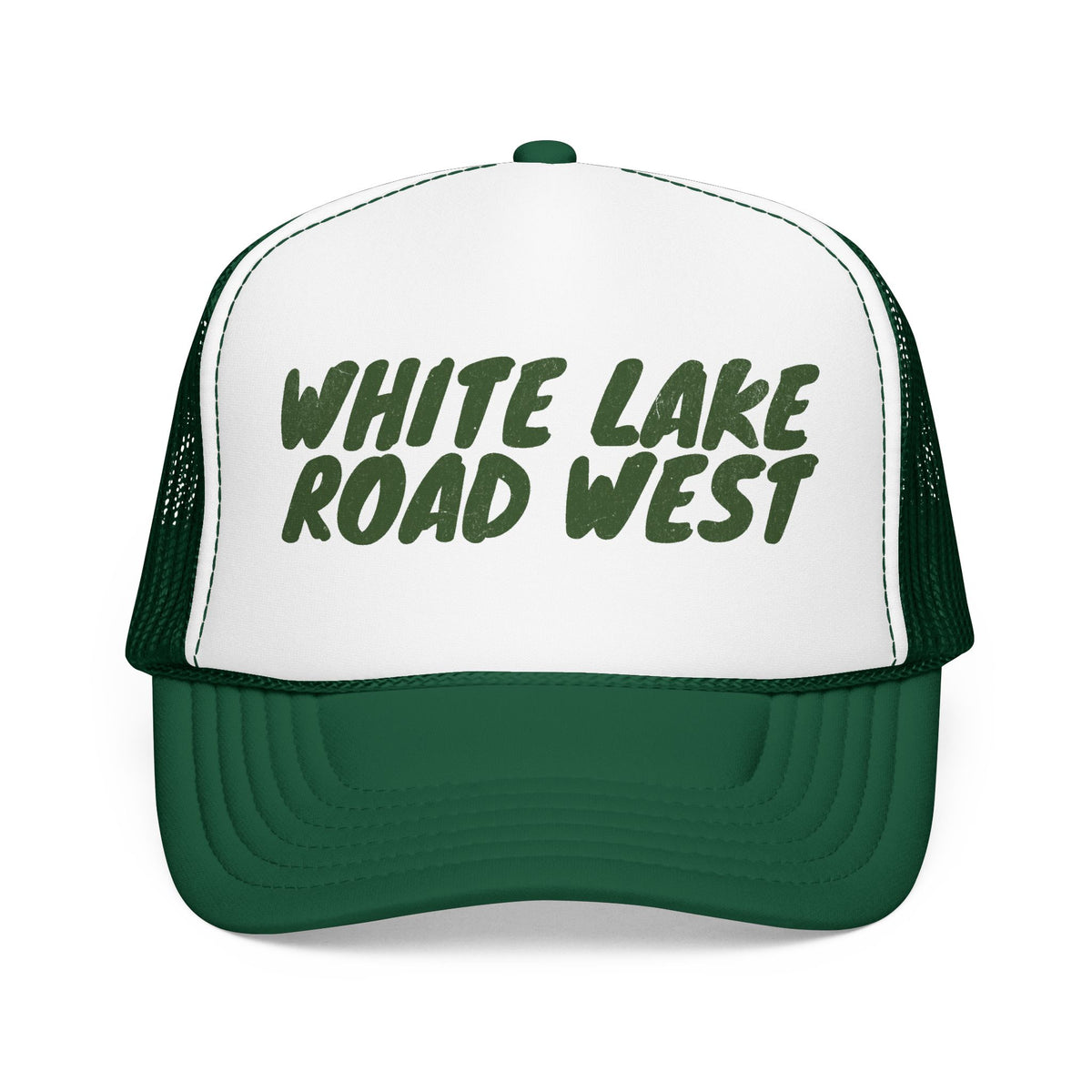 White Lake Road West Series Foam Trucker Hat