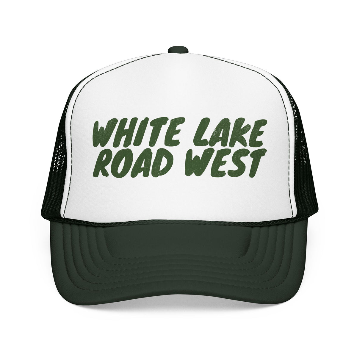 White Lake Road West Series Foam Trucker Hat