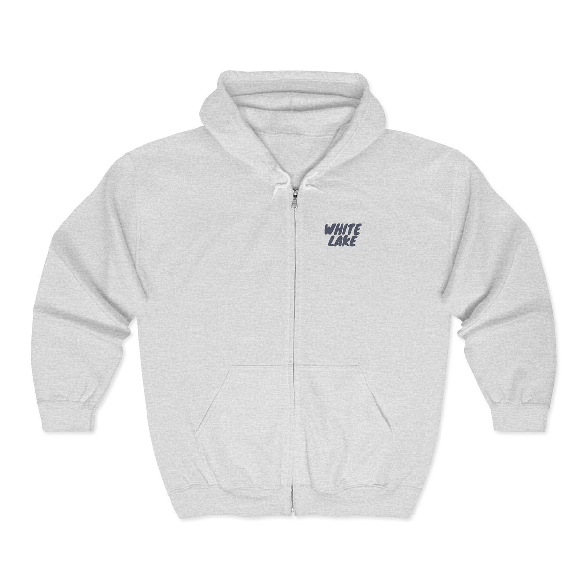 White Lake Roads Zip Hoodie