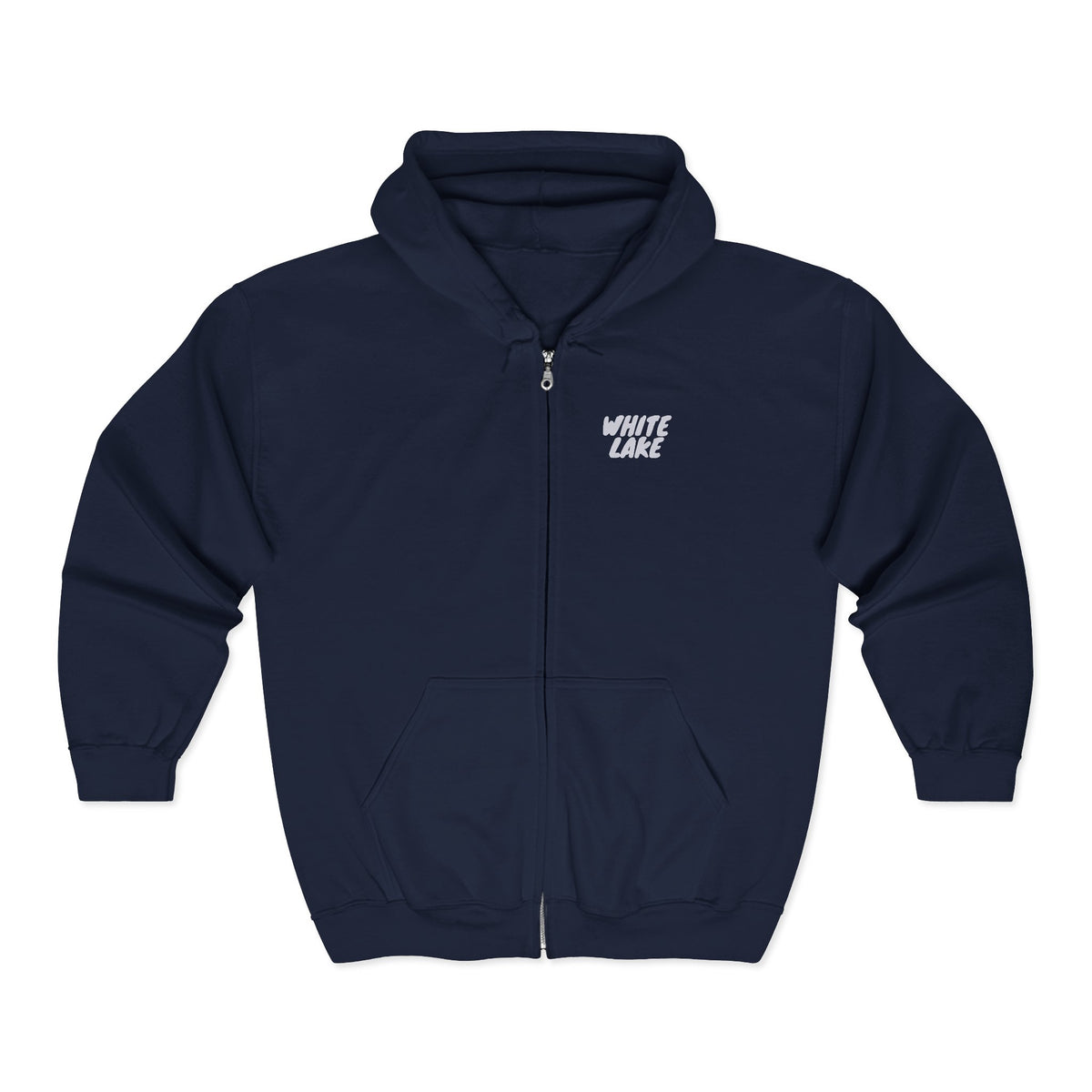 White Lake Roads Zip Hoodie