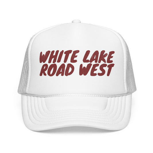 White Lake Road West Series Foam Trucker Hat