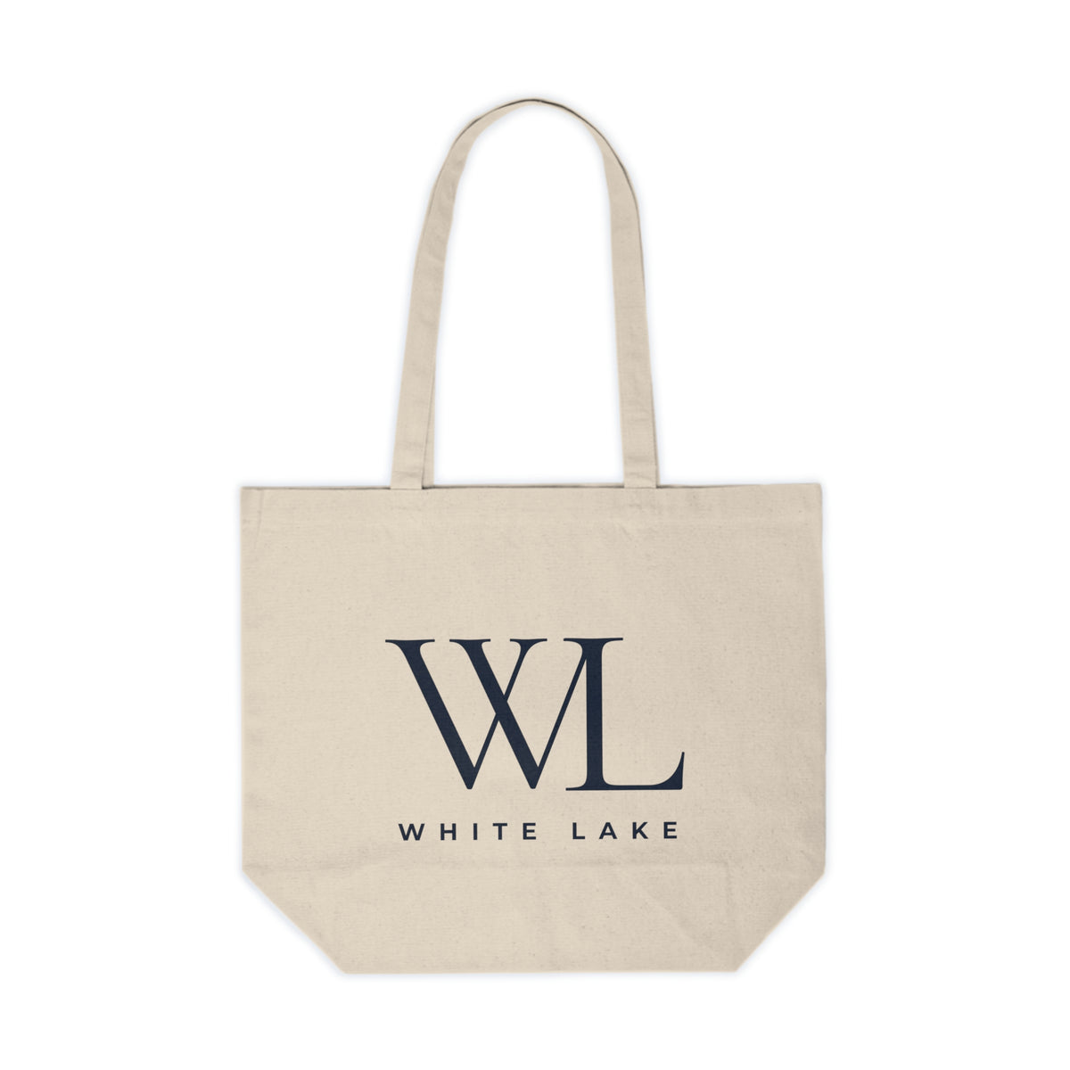 Monogram White Lake Canvas Tote