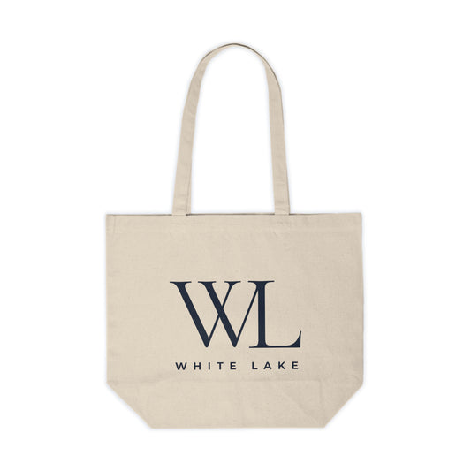 Monogram White Lake Canvas Tote