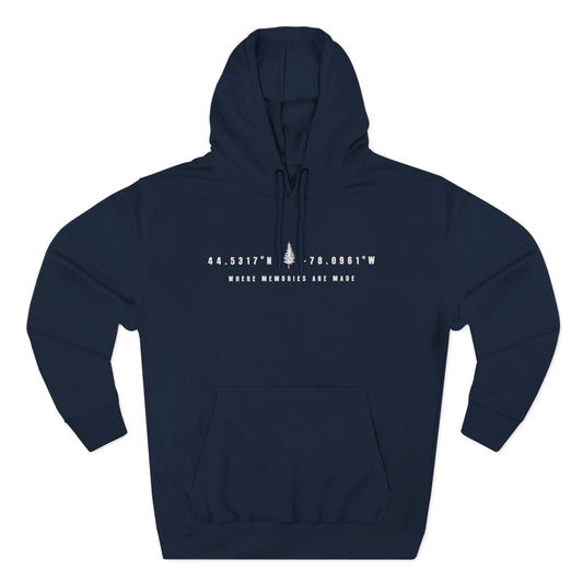 White Lake Coordinates Hoodie